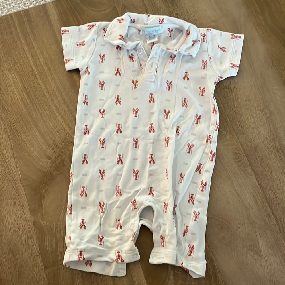 Feather Baby bamboo romper